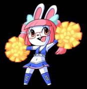 Oueundan Cheerleaders As Animal Crossing Villagers