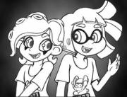 Inkling Minus8 With My Octoling Middy