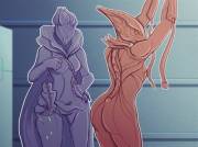 [Saryn][Valkyr] Primed Reach (My Doodle)