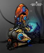 Nyx, Nova &Amp;Amp;Amp; Ivara Sketches I Did.