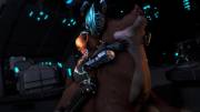 Valkyr Humping A Kubrow Pillow/Doll/Thing... Yeah