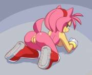 Amy Showing Her Rump. (Sy Noon) 