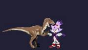 Blaze Fucked By A Raptor (Mykiio)