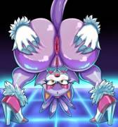 Blaze Showing Her Butt. (Thecon) 