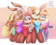 [Fffff] All The Bunnies~ By Secretly Saucy