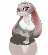 [F] Buxom Bun~ By Bluedrg19