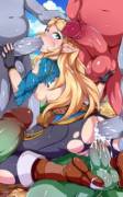Princess Zelda Gangbanged (Exlic)