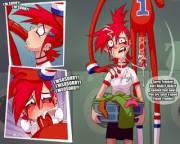 Wilt Uses Frankie As An Emergency Cum Dumpster (Kotaotake) [Foster's Home For Imaginary ...