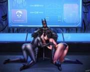 U Batmad? (Evulchibi) [Batman, Catwoman, Wonder Woman]