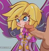 Sugar Plum Willo Has A Hard Time Saying No To Meat Candy (Stuffted)