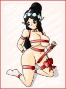 Getting The Presents Ready.