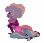 Pink Diamond, Covering Upstairs, But Showing Downstairs