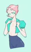 Pearl Taking The Jacket Off