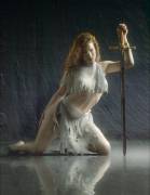 Her Clothes Are Torn And Ragged But Her Blade Is Sharp