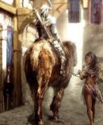 Master And His Chained Captive