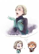 Anna Remembers When She Found Elsa Being Covered In &Amp;Quot;Some White Sticky Thing&Amp;Quot;.