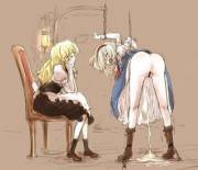 Alice And Kirisame Enjoy Some &Amp;Quot;Bonding&Amp;Quot; Time (吉) [Touhou]