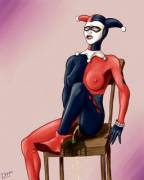 I Don't Want To See This Sub Die, So Have Some Oc (Harley Quinn)