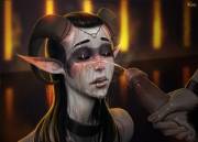 Demon Takes It Right On The Cheek (Incase)