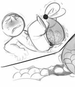 A Large Collection Of Trash (Oviposition, Nippleless Woman, Big Dicks )