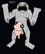 Greed Poses Dramatically While Isaac Sucks His Dong