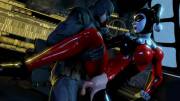 Batman Fucking Harley Quinn In Her Classic Outfit