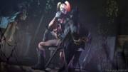 Harley Quinn Riding A Bound Batman(Huggybear742)