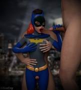 Batgirl Threesome(Alicecry)