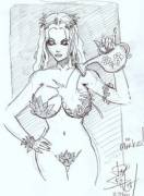 She Makes Things Grow(Poison Ivy By Jim Balent)