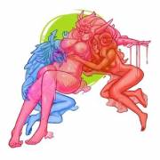 Goo!Feferi, Vriska And Aradia 