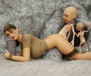 3D Evil. Fucking From The Back