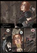 Leliana Into The Deep Roads. Artist: Nikraria [Comic]