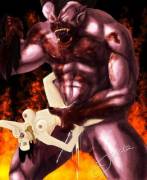 Looks Like Morrigan Is In Trouble..