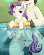 Filly Rarity Is A Naughty Girl