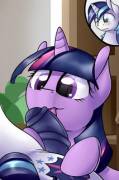 Filly Twilight And Shining Armor Oral (With Variations) [Incest] By Nakedmoose