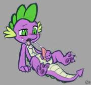 Spike Finds Out What Dragon Juice Tastes Like