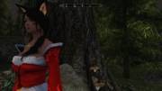 4 Hours Of Character Customization And I Can Now Play Ahri In Skyrim.