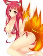 A Very Hot Foxfire Ahri