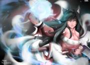 Ahri By Novayin