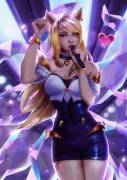 Kda Ahri By Reina H