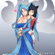 Ahri X Sona
