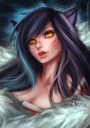 Ahri From Lol By Astra_Y 3508×4961