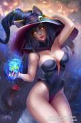 Happy Halloween! (Ahri Witch ) By Prywinko