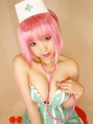 Pink Continues - Nurse Cosplay