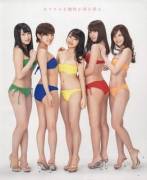 Saya Kawamoto, Nana Okada, Mion Mukaichi, Mako Kojima, Haruka Komiyama