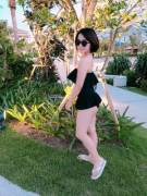 Cool Total Black W/ Short Hair