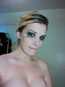 Runny Makeup After Giving My Master Some Of My Deep Throat