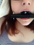 Messy Panties And Bit Gag To Shut This Slut Up! (F)