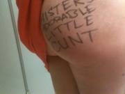 [F]Inally Peeked At What Mister Wrote Before Class This Morning... Fucking Cute.