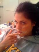 Hot Brunette Jizzology Major At Northern Kentucky U. (2 More Pics In Comments)